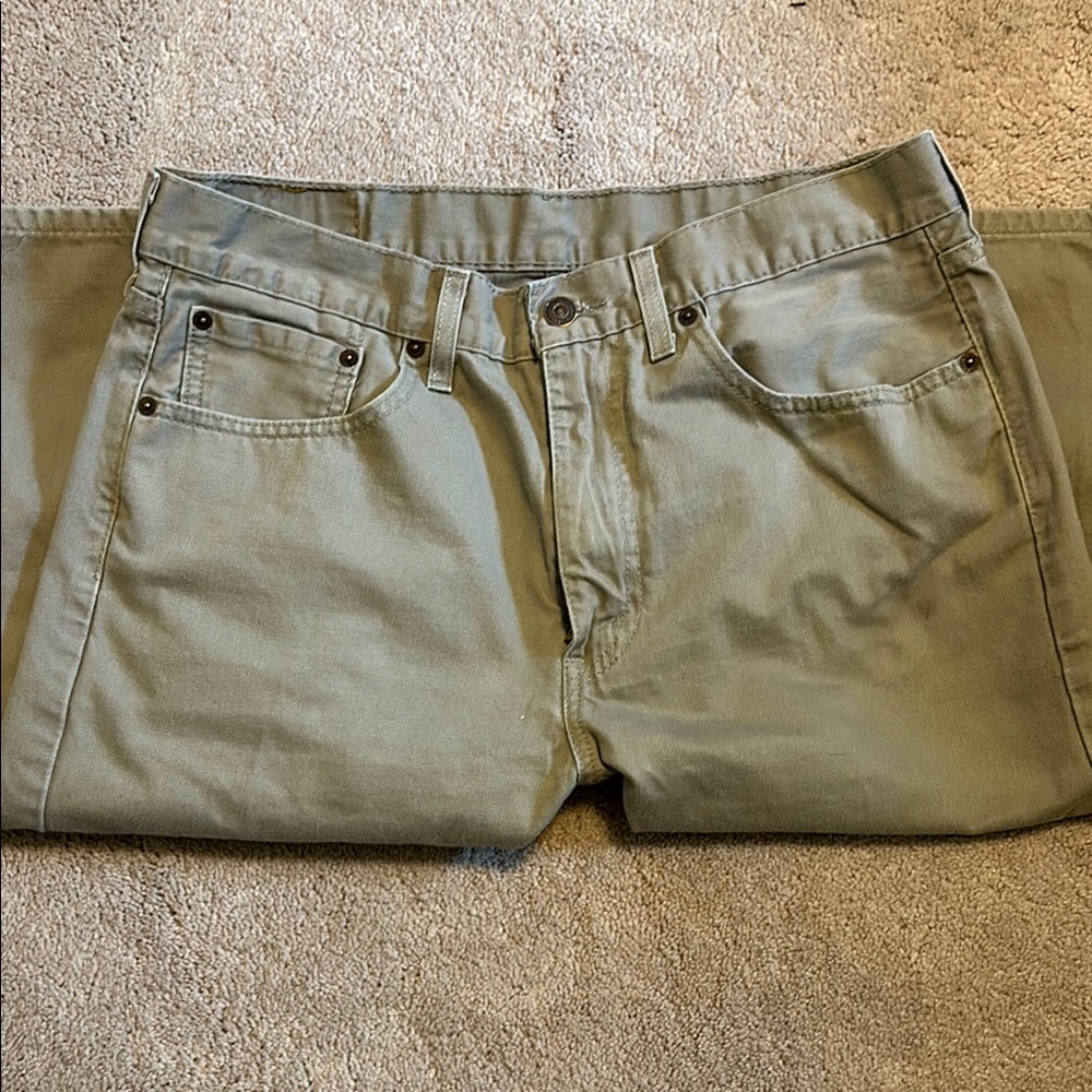 Levi's Relaxed Jeans Classic Style (more Gray, lighting gives green tint)
